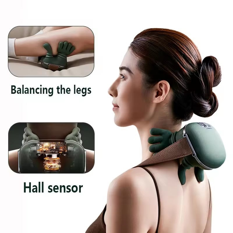 Masseur Relaxium™ Sans Fil – Cou, Épaules & Dos