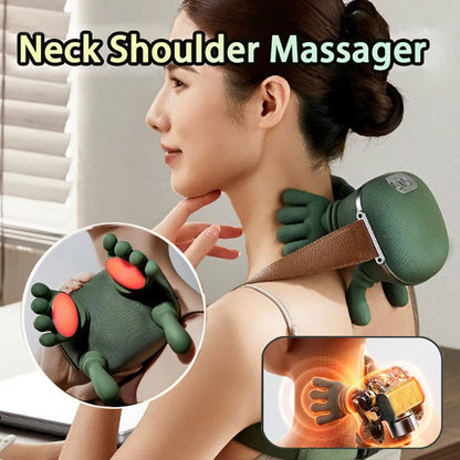 Masseur Relaxium™ Sans Fil – Cou, Épaules & Dos